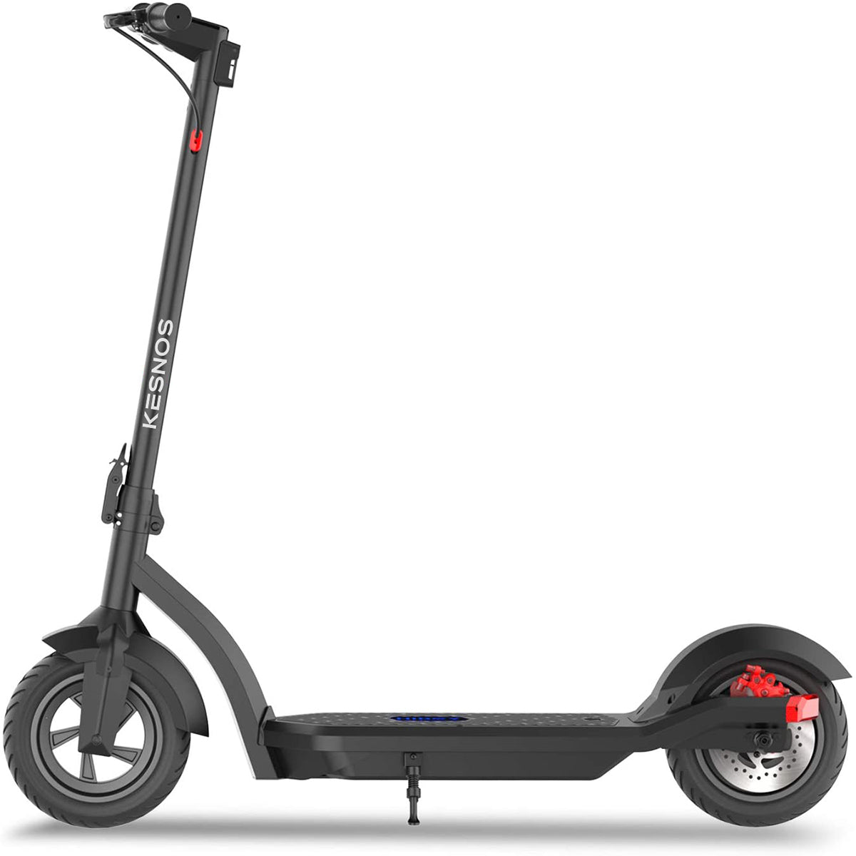 Kesnos Electric Scooter, 350W Motor 10" Pneumatic Off Road Tires Up to 17 Miles & 18.6 MPH, Adult Electric Scooter for Commute and Travel